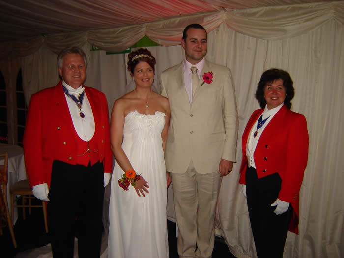 Essex wedding toastmasters in Oxfordshire
