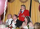 Wedding speeches with toastmaster Richard Palmer at Vaulty Manor, Essex