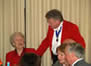Richard Palmer toastmaster with guests in Essex